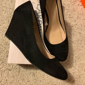 a.n.a Shoes - Black heels, suede like material a.n.a Shoes - Black heels, suede like material